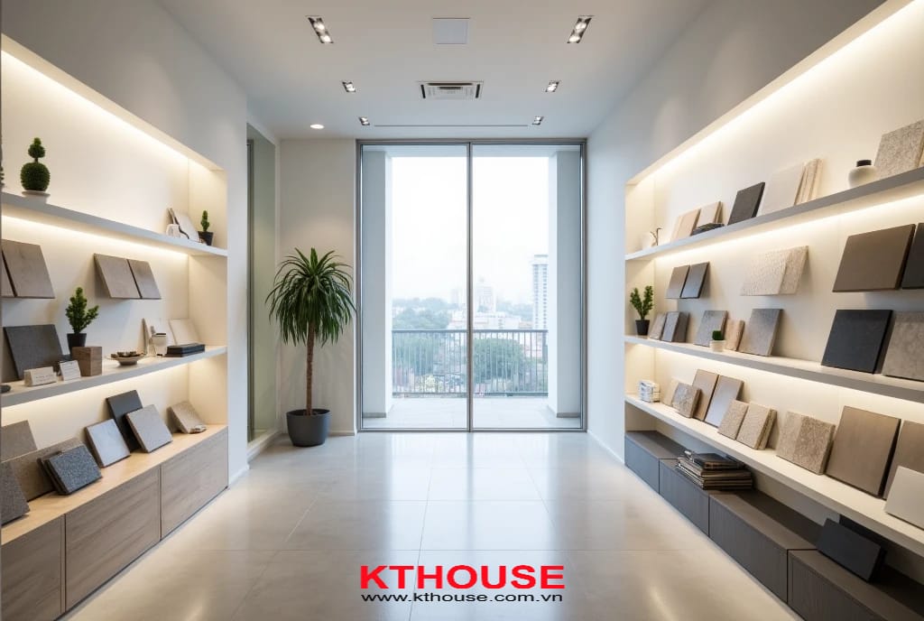[BST 1001+] Thiết Kế Cửa Hàng Gạch Men Tại Đà Nẵng | KT House