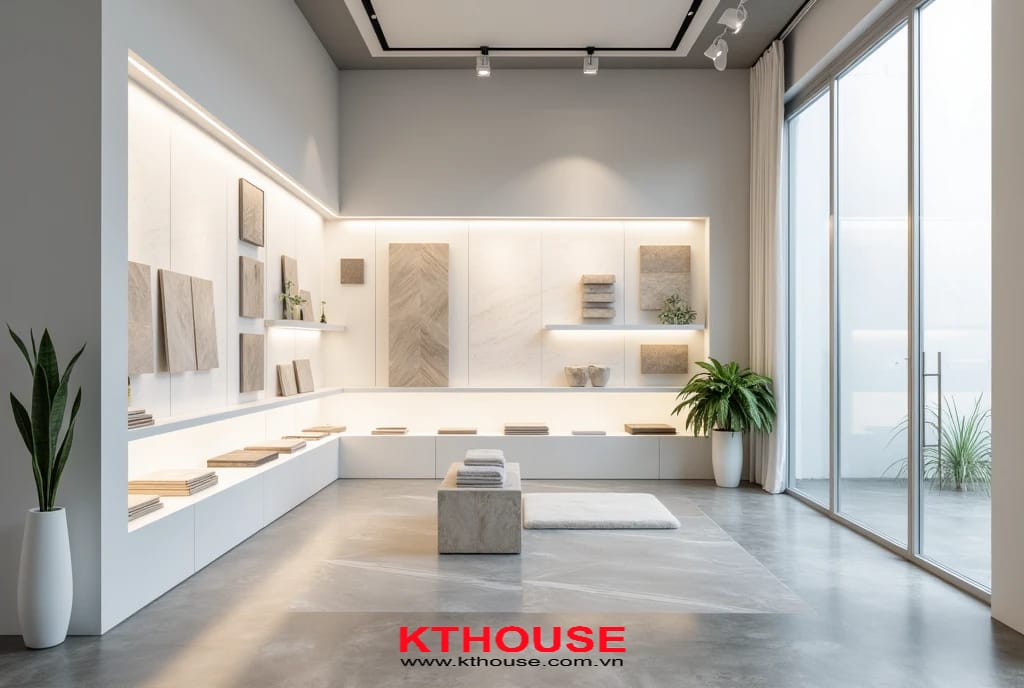 [BST 1001+] Thiết Kế Cửa Hàng Gạch Men Tại Đà Nẵng | KT House