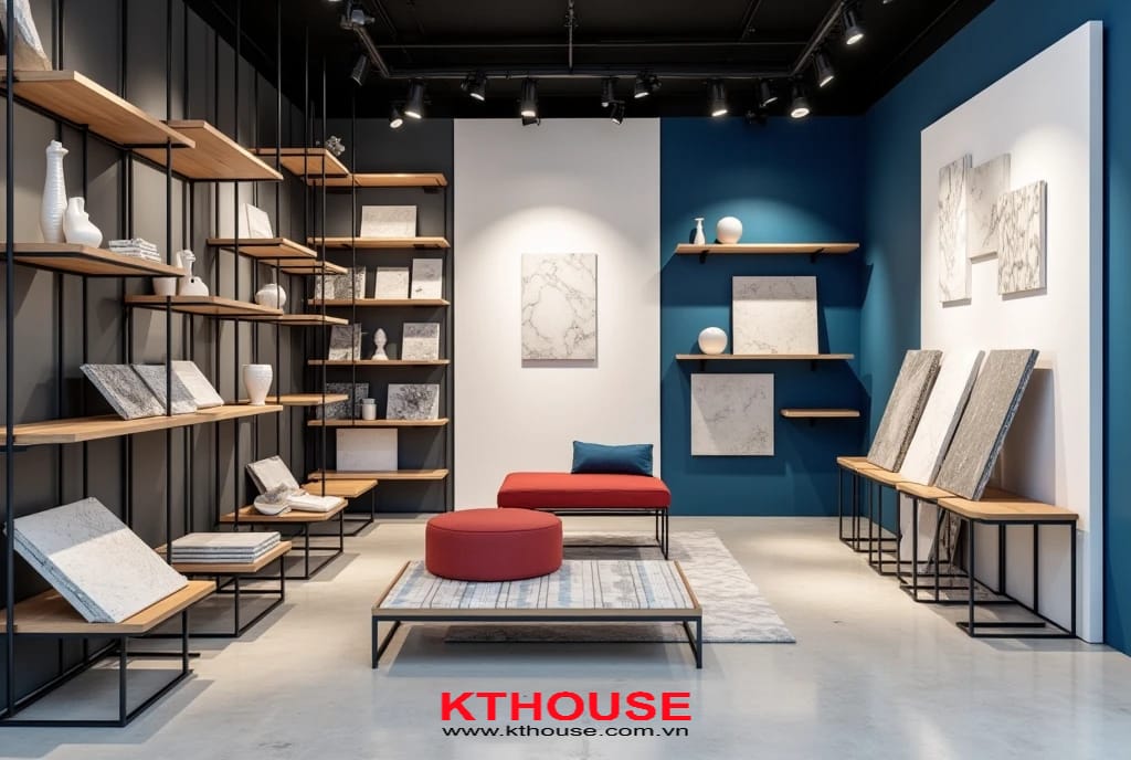 [BST 1001+] Thiết Kế Cửa Hàng Gạch Men Tại Đà Nẵng | KT House