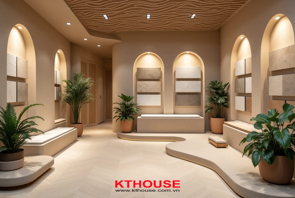 [BST 1001+] Thiết Kế Cửa Hàng Gạch Men Tại Đà Nẵng | KT House
