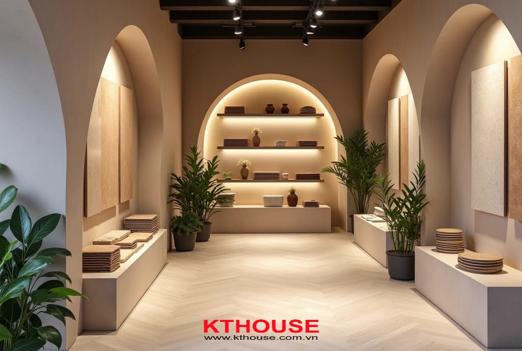 [BST 1001+] Thiết Kế Cửa Hàng Gạch Men Tại Đà Nẵng | KT House