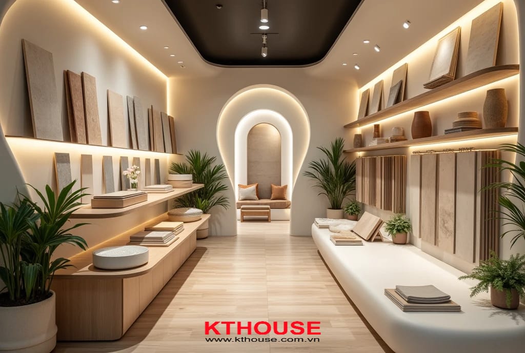 [BST 1001+] Thiết Kế Cửa Hàng Gạch Men Tại Đà Nẵng | KT House