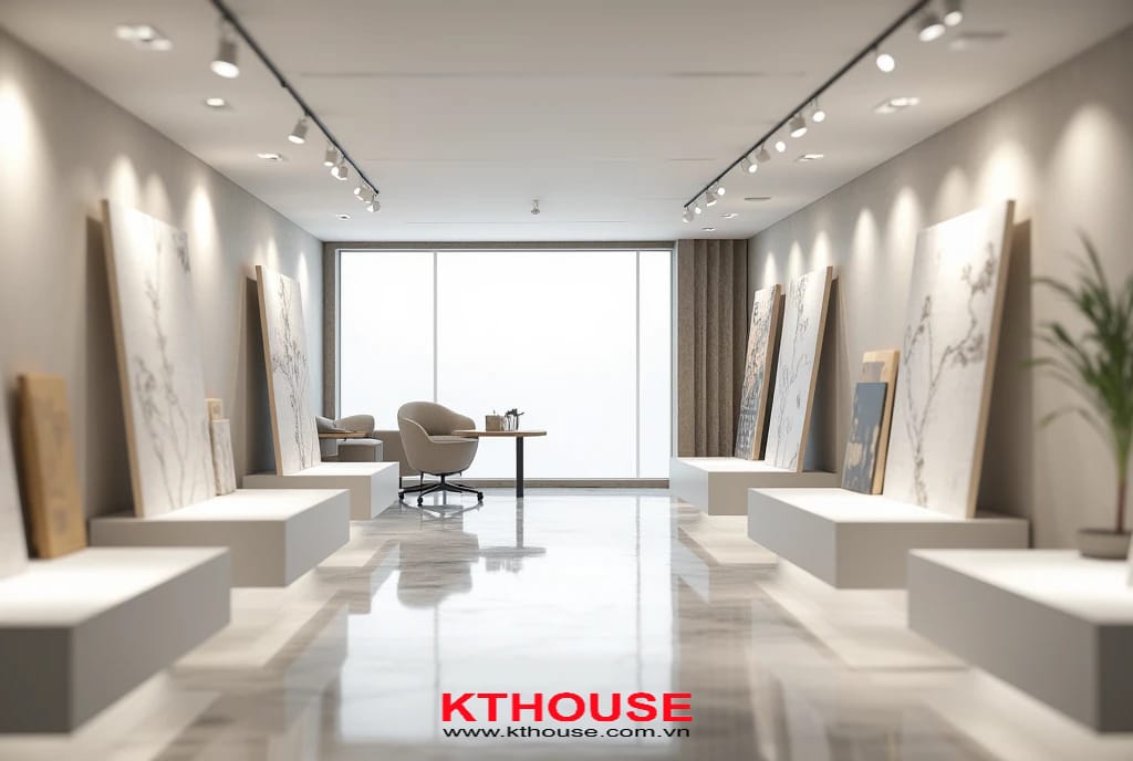 [BST 1001+] Thiết Kế Cửa Hàng Gạch Men Tại Đà Nẵng | KT House