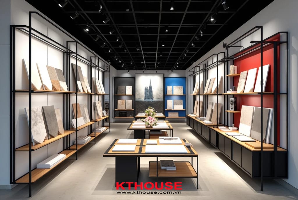 [BST 1001+] Thiết Kế Cửa Hàng Gạch Men Tại Đà Nẵng | KT House