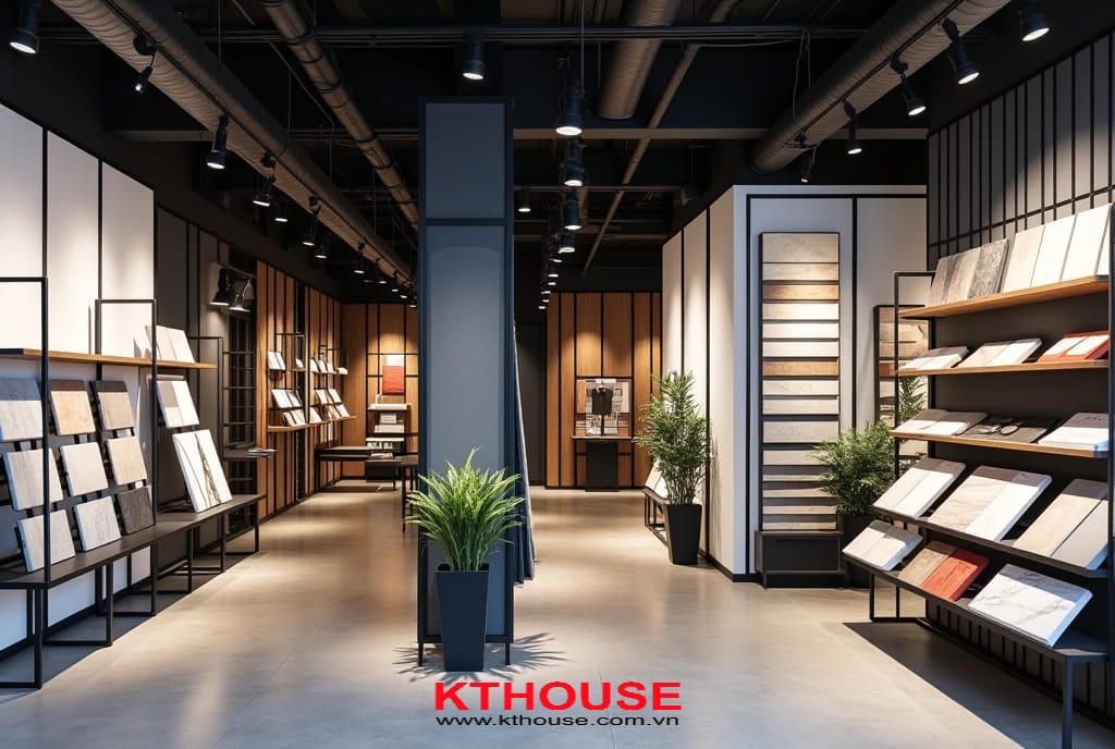 [BST 1001+] Thiết Kế Cửa Hàng Gạch Men Tại Đà Nẵng | KT House