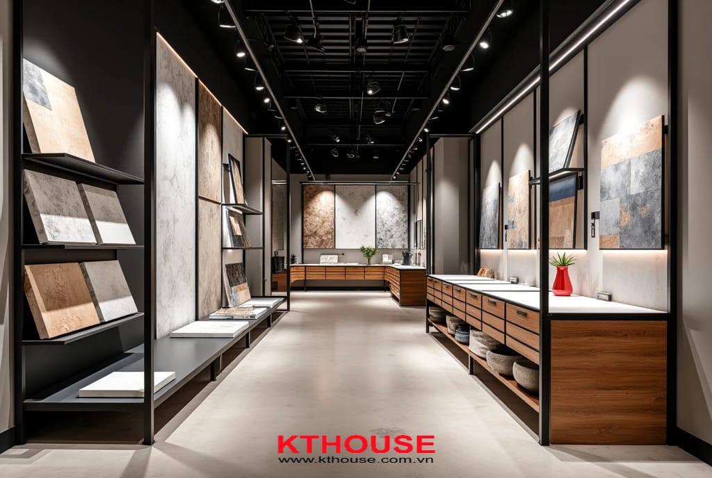 [BST 1001+] Thiết Kế Cửa Hàng Gạch Men Tại Đà Nẵng | KT House