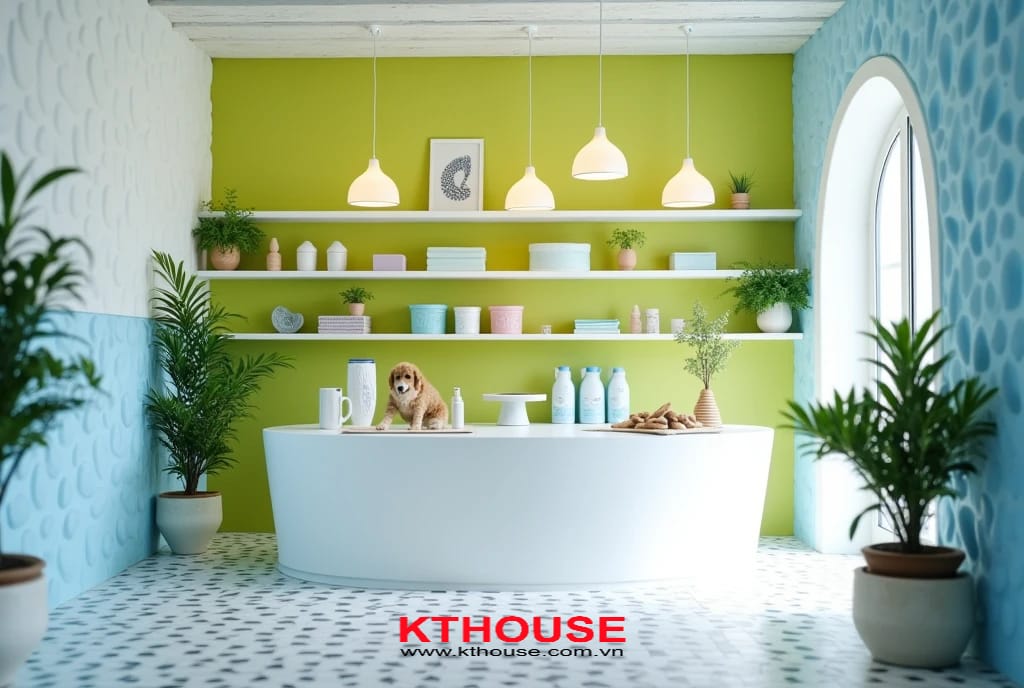 [BST 1001+] Thiết Kế Nội Thất Shop Pet Tại Đà Nẵng | KT House