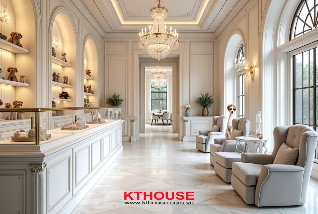 [BST 1001+] Thiết Kế Nội Thất Shop Pet Tại Đà Nẵng | KT House