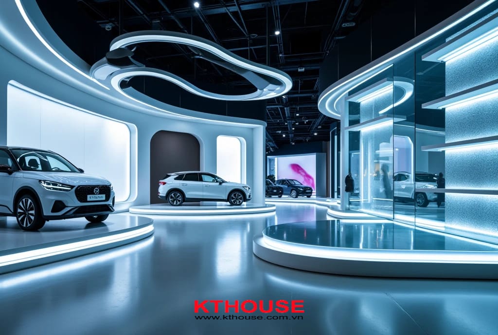 [BST 1001+] Thiết Kế Salon Oto Tại Đà Nẵng | KT House