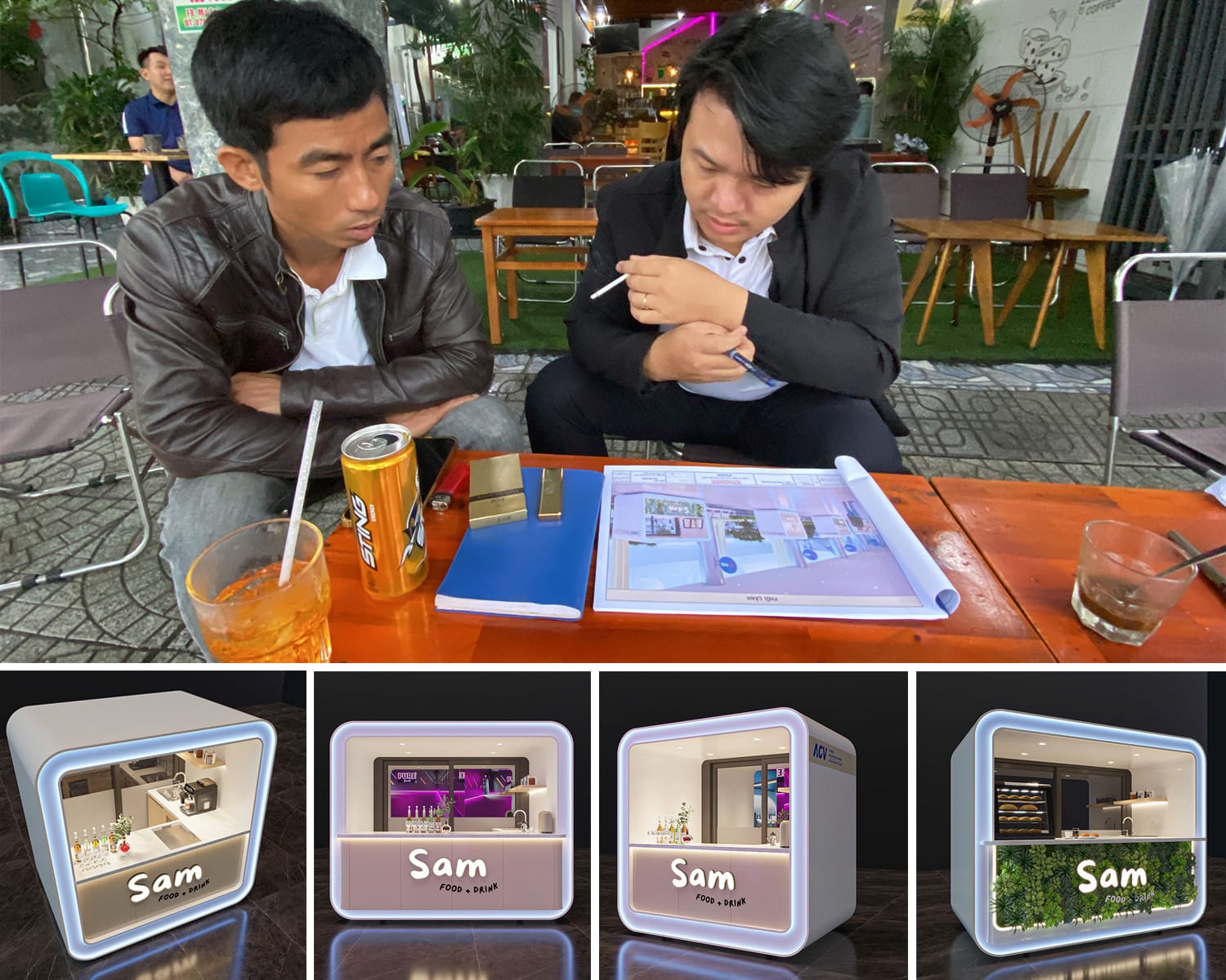 Thiết Kế Thi Công Quầy Bán Hàng Lưu Động | KT HOUSE