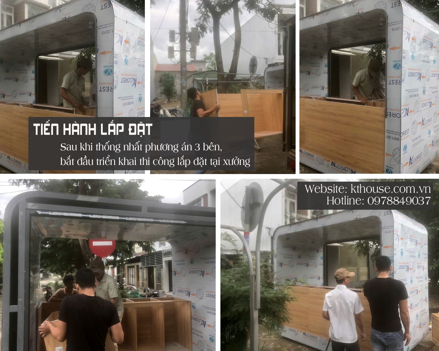 Thiết Kế Thi Công Quầy Bán Hàng Lưu Động | KT HOUSE