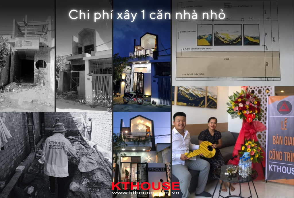 Chi phí xây 1 căn nhà nhỏ hiện nay Chi phí xây 1 căn nhà nhỏ hiện nay