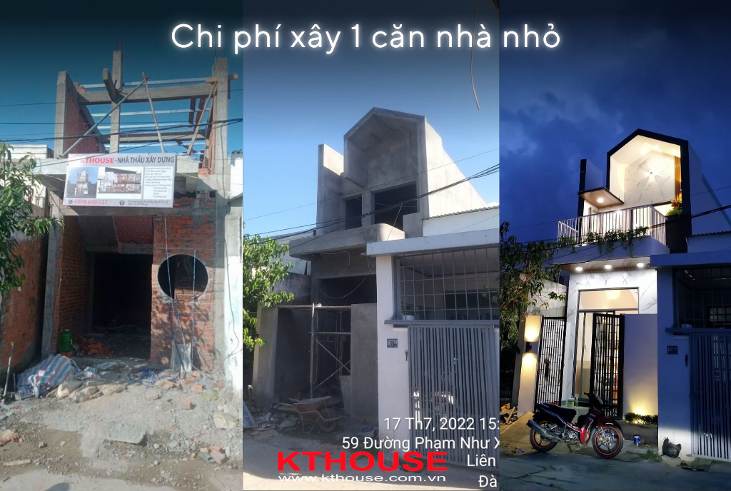 Chi phí xây 1 căn nhà nhỏ tiết kiệm Chi phí xây 1 căn nhà nhỏ tiết kiệm