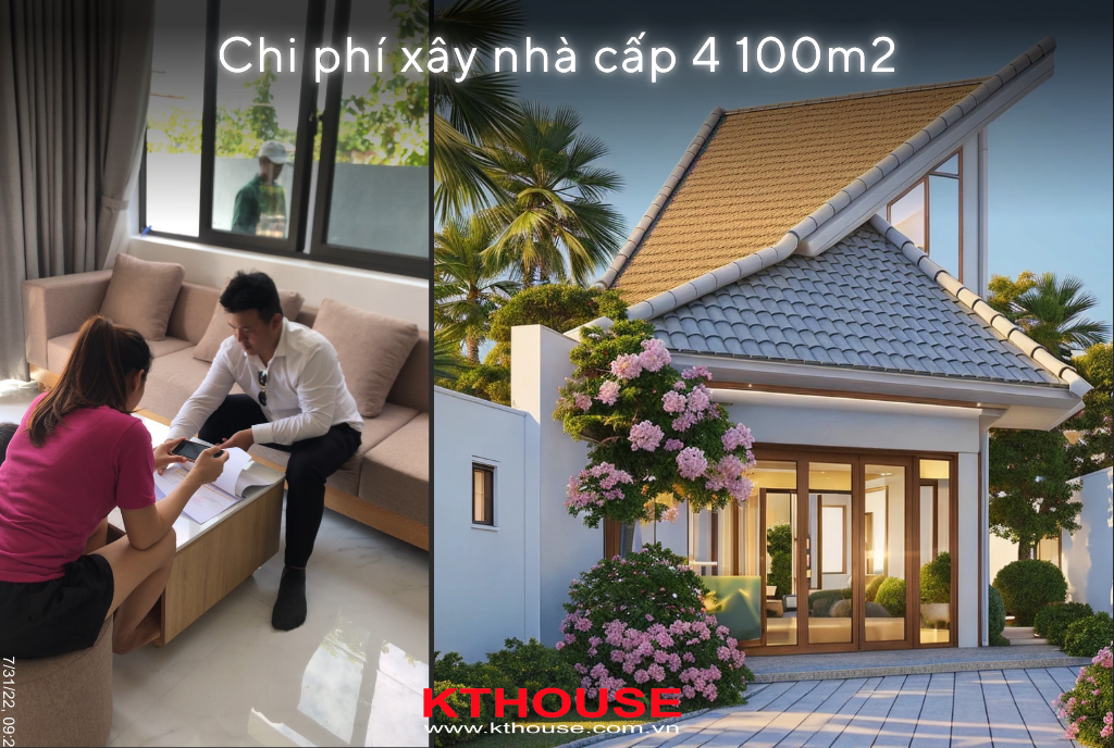 Chi phí xây nhà cấp 4 100m2 tại Đà Nẵng hiện nay