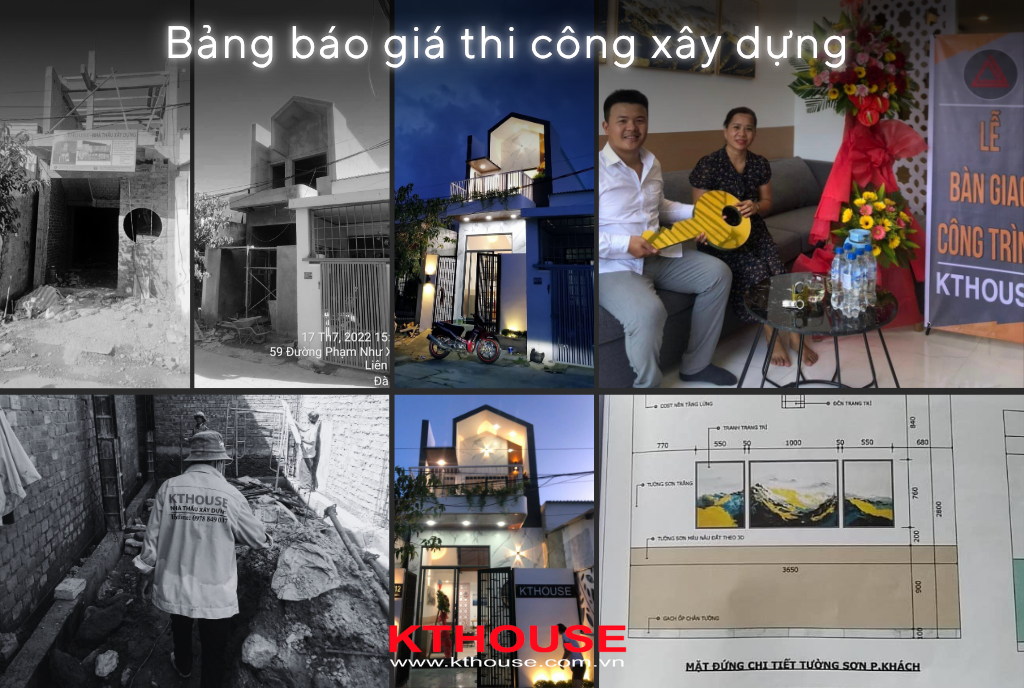 Thiết kế thi công trọn gói nhà ở tại Đà Nẵng