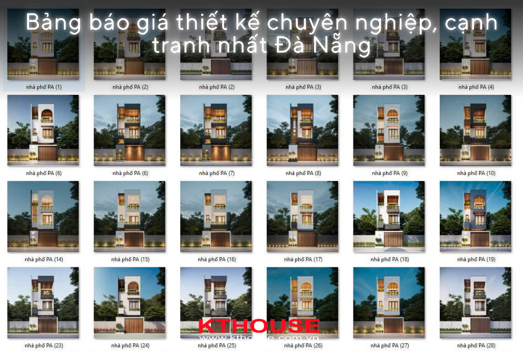 Các công trình thiết kế tiêu biểu tại KTHOUSE Các công trình thiết kế tiêu biểu tại KTHOUSE