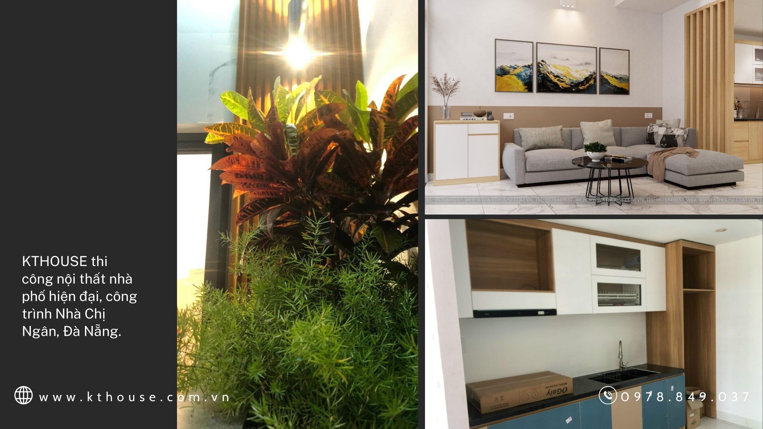 Dịch vụ thiết kế thi công nội thất trọn gói - KT HOUSE