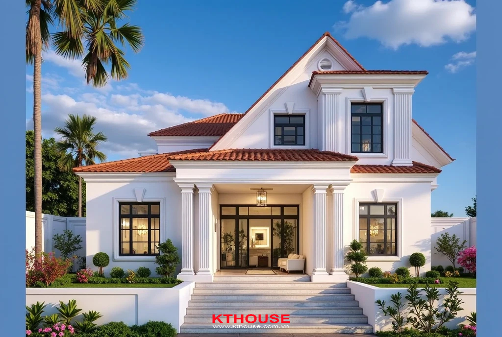 thiết kế nhà 2 tầng đẹp